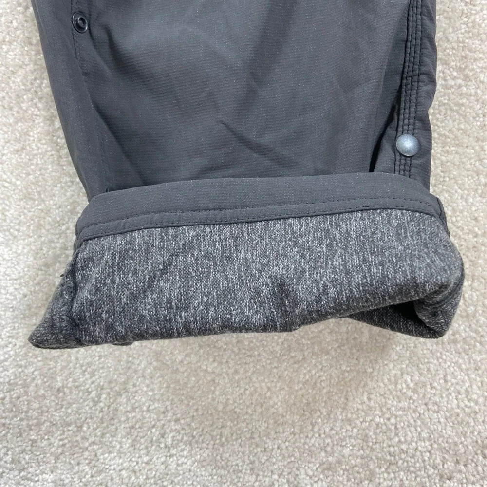 Prana Zion Cargo Pants Mens 36x30 Black Fleece Lined Hiking Outdoor M41173008